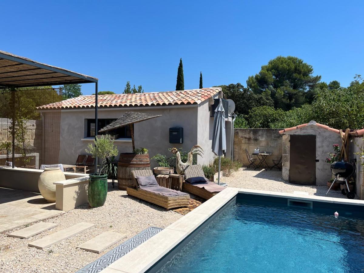 Studio Dans Les Alpilles Leilighet Fontvieille Eksteriør bilde